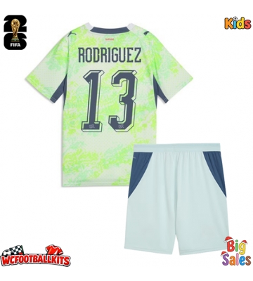 Switzerland Ricardo Rodriguez #13 Replica Away Stadium Kit for Kids World Cup 2026 Short Sleeve (+ pants)